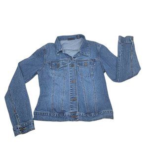 NY Jeans New York & Company Women's Denim Jean Jacket Blue Size 4